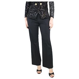 Etro Pantalón recto negro - talla UK 12