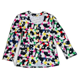 Escada multicolor vintage jackt