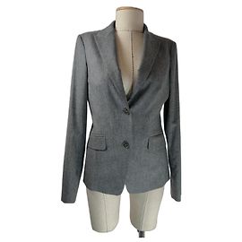 Blazer Drykorn de lana gris