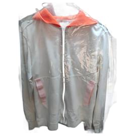Stone Island Pullover Weiß Baumwolle Marina Logo Reflektierend