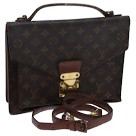 Louis Vuitton-Monogramm Monceau 28 Handtasche 2Weg M51185 LV Auth 70032