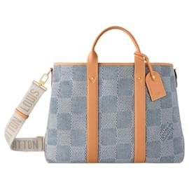 Louis Vuitton Borsa tote LV damier denim nuova