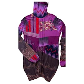 Top de algodón multicolor Etro