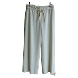 Pantalones de pierna ancha Georges Rech Crema Poliéster