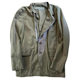 Dirk Bikkenbergs Giacca marrone chiaro con zip di Dirk Bikkembergs