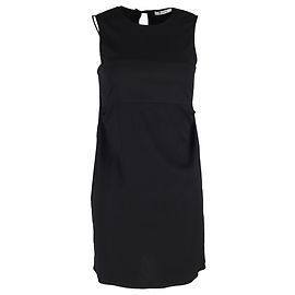 Alexander Wang.Miniabito girocollo a T in cotone nero