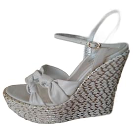 SERGIO ROSSI SANDALI ESPADRILLA IN PELLE. - Sergio Rossi