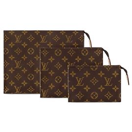 Louis Vuitton LV Trio Toiletry Pouches new