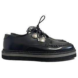 ALEXANDER MCQUEEN Mules e zoccoli T.EU 36.5 Pelle