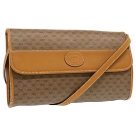 GUCCI Micro GG Supreme Umhängetasche PVC Beige 004 14 0264 Auth th4759