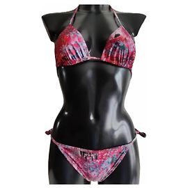 Galliano Bikini Triangle Gazette verstellbar