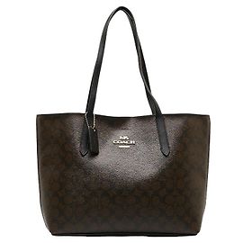Borsa tote in pelle PVC Coach Signature F05696 in ottime condizioni