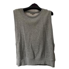 Camiseta de algodón gris Cos