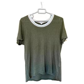 Autre Marque Camiseta de lino PABLO caqui