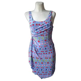 Vestido midi Versace For H&M multicolor