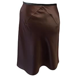 Autre Marque Falda Karen Dye Marrón de Poliéster Talla 36