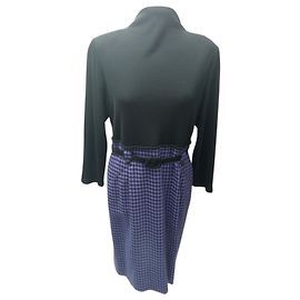 Autre Marque Schwarzes Kleid mit Rock