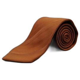 Corbata Naranja a Rayas - Autre Marque