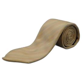 Corbata Beige e Rayas - Autre Marque
