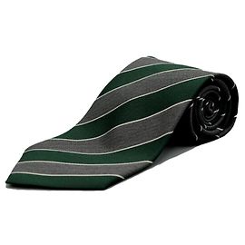 Ermenegildo Zegna Korb mit grünen und grauen Streifen