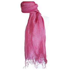 Nafnaf Schal Fuchsia aus Chiffon - Autre Marque