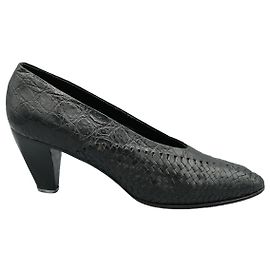 Stéphane Kelian Zapatos de Cuero Negro