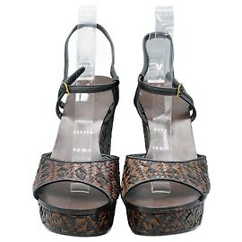 Zeppe Ash in pelle marrone Taglia 40