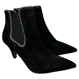 Botas Rebecca Minkoff de ante negro 37