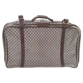 Valigia Gucci in pelle marrone