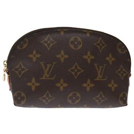 LOUIS VUITTON Pochette con monogramma Cosmetic Pochette per cosmetici PM M47515 Auth yk11893