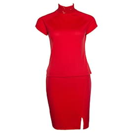 Laurèl Laurel, Conjunto twin en rojo con lentejuelas