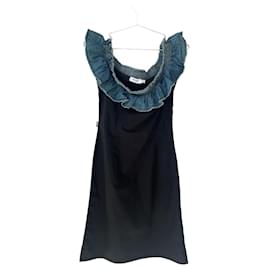Moschino Kleid aus Baumwolle und Denim