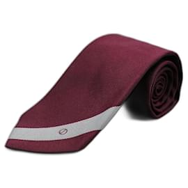 Alfred Dunhill Seidenkrawatte Kastanienbraun