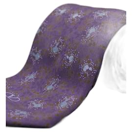 Corbata Morada con Diseño - Valentino Garavani