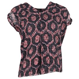 Blusa con scollo a V e stampa Paisley di Isabel Marant in viscosa multicolore