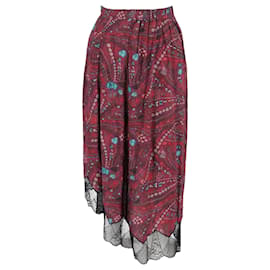 Gonna Zadig & Voltaire Joslin Psyche in viscosa rossa