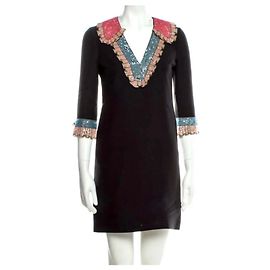 Gucci Kleid schwarz aus Polyester