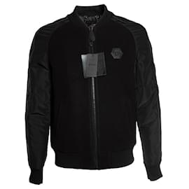 Philipp Plein, Bomberjacke aus Wollfleece