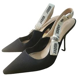Décolleté Christian Dior J'ADIOR nere in tessuto taglia 40