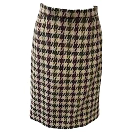 Gonna Multicolore Valentino Garavani Nero Bianco Viola