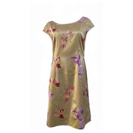 Valentino Garavani Seidenkleid mit Blumenmuster Midi