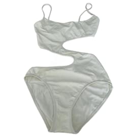 Costume da bagno Chanel bianco