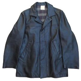 Autre Marque Giacca in pelle Gica Sport nera