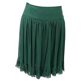 Falda Josep Font Verde de Acétate - Autre Marque