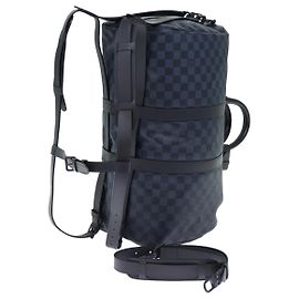 LOUIS VUITTON Damier Cobalt Keepall A Do Boston Bag de 3 vías N23361 LV Auth 73350S