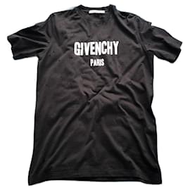 Givenchy T-Shirt Schwarz Baumwolle Größe M