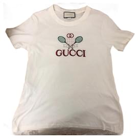 T-shirt Gucci in cotone bianca
