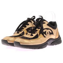 Baskets Chanel T.EU 38.5 Cuir