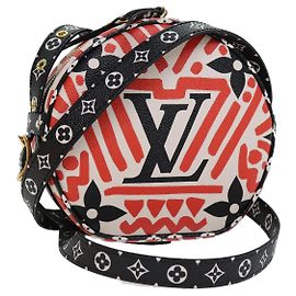 LOUIS VUITTON Monogramm Giant Crafty Boite Chapoe Souple Tasche M45366 Auth 72431S