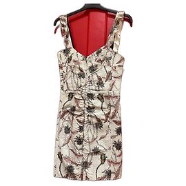 Vestido Isabel Marant de couro de cordeiro
